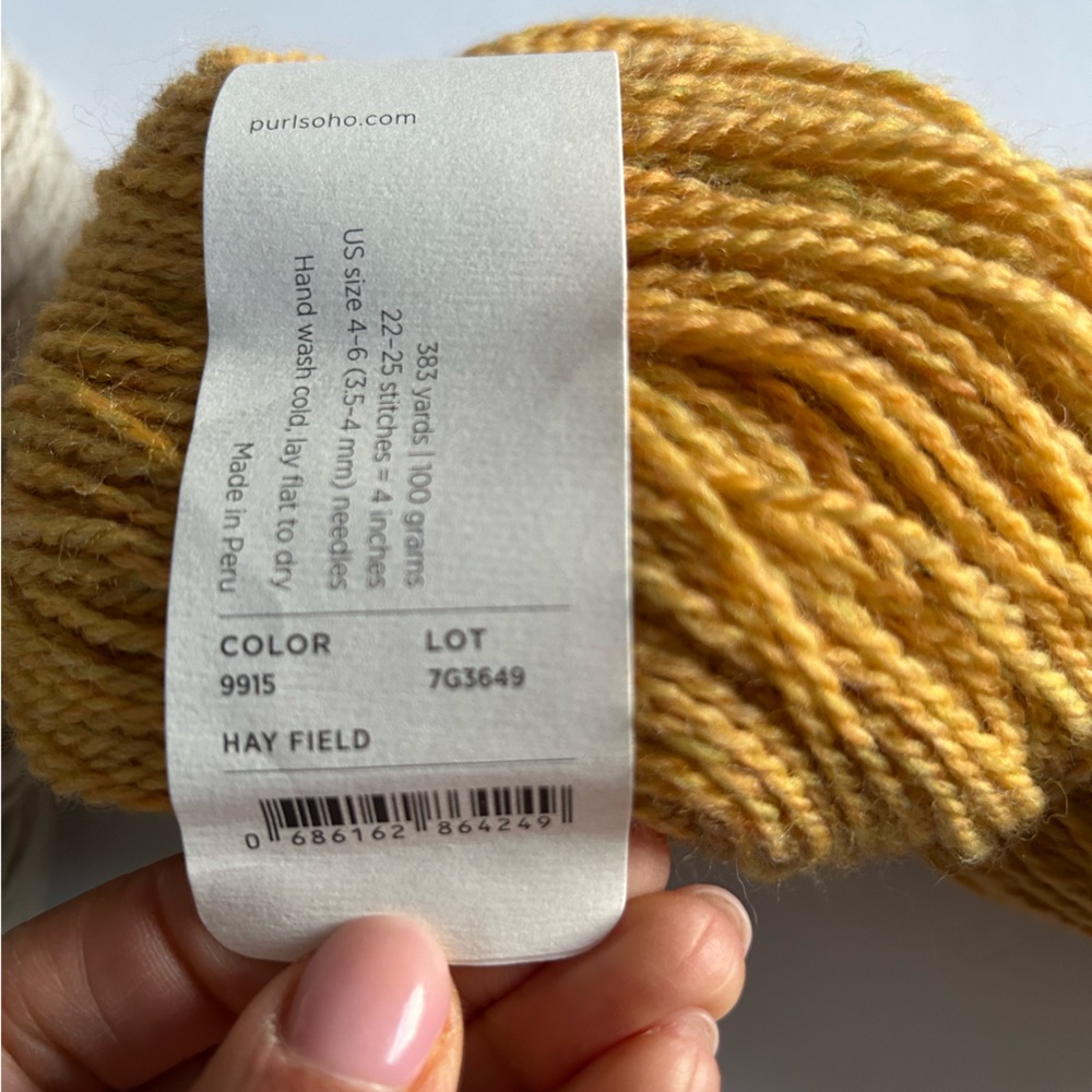 Beautiful bundle of 3 skeins of Purl Soho Good Wool, a premium,high-quality yarn - Picture 2 of 9